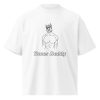 Puppy - Unisex organic oversized high neck t-shirt