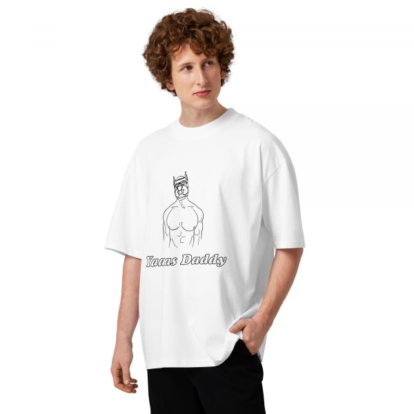 Puppy - Unisex organic oversized high neck t-shirt
