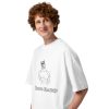 Puppy - Unisex organic oversized high neck t-shirt