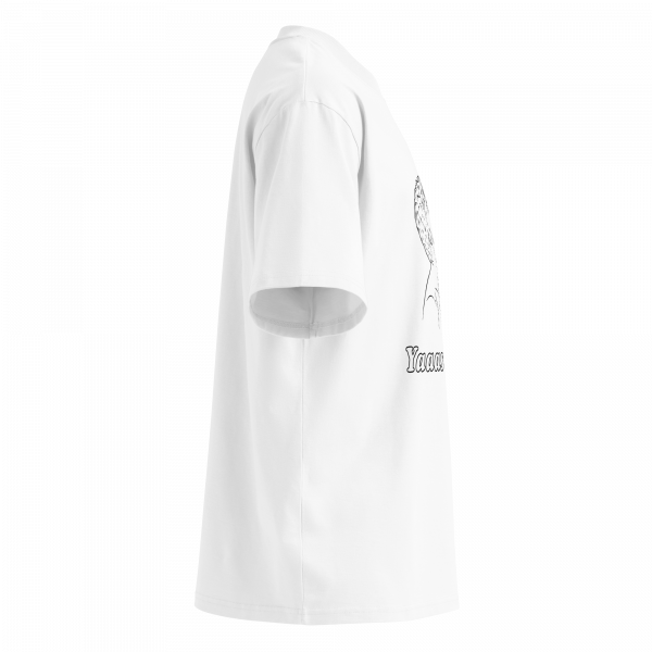 Lick me - Unisex organic oversized high neck t-shirt